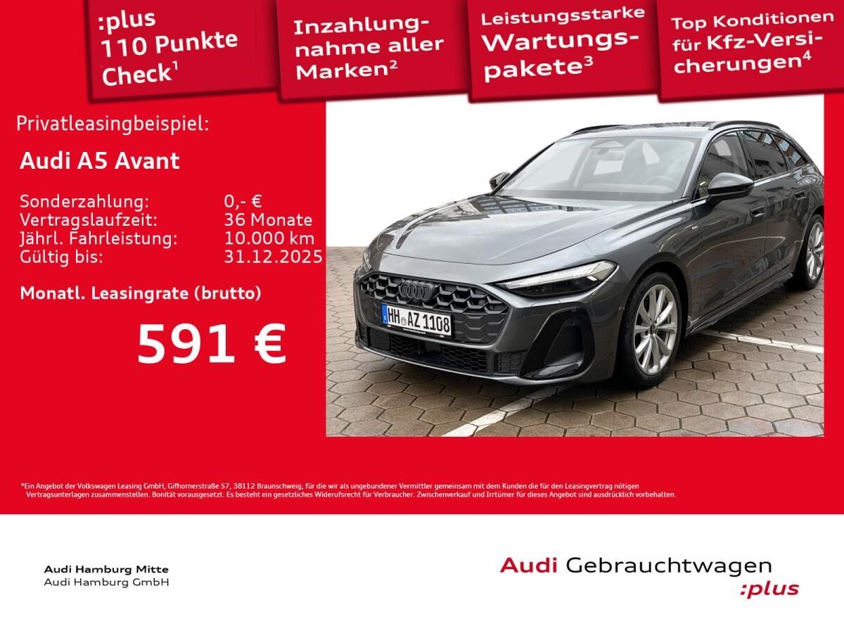 Audi A5 Avant TDI quattro S tronic S line Navi