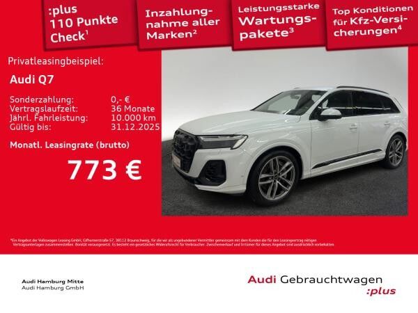 Audi Q7 55 TFSI e S line quattro tiptronic AHK Luftfed. Matrix
