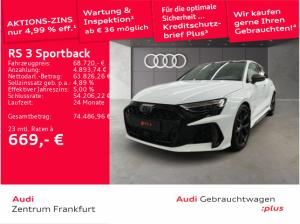 Audi RS3 Sportback S tronic MatrixLED HuD Massage Audi RS3 Sportback S tronic MatrixLED HuD Massage