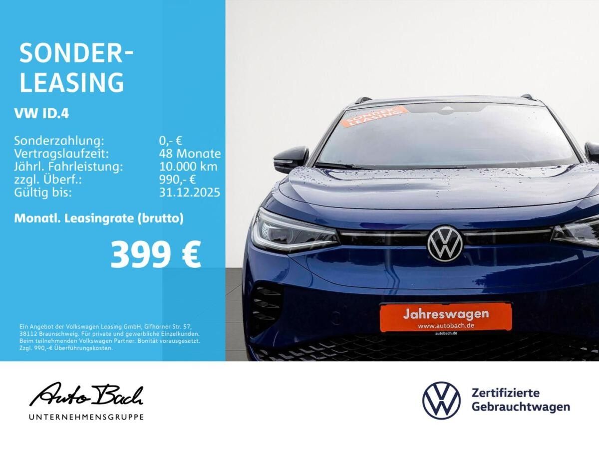 Volkswagen ID.4 GTX 4M Automatik Navi LED Standhzg ACC EPH DAB