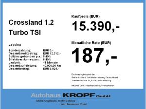 Opel Crossland 1.2 Turbo **SHZ+LED+PDC+Kam**