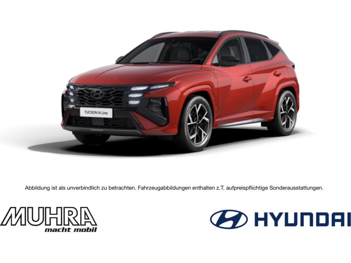 Hyundai TUCSON 1.6 N LINE "Black Weeks Angebot" 7-DCT LED Navi 19" KAMERA
