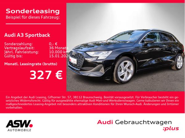 Audi A3 Sportback 30TFSI Stronic NAVI LED PDC SHZ VC // Sofort verfügbar!!!