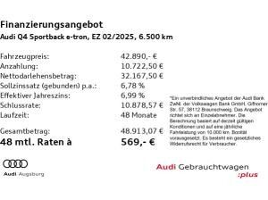 Audi Q4 e-tron Q4 Sportback e-tron 35 *ACC*MATRIX*HdUp*8-fach Audi Q4 e-tron Q4 Sportback e-tron 35 *ACC*MATRIX*HdUp*8-fach