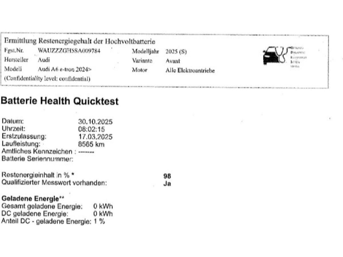 Audi A6 e-tron A6 Avant e-tron Performance AHK/ACC/Kamera/uvm.
