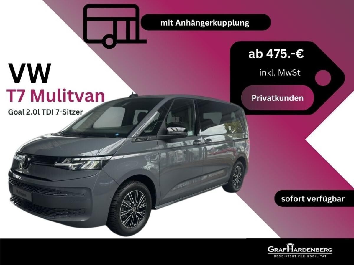 Volkswagen T7 Multivan Goal 2.0 TDI *sofort verfügbare Fahrzeuge 6/6*