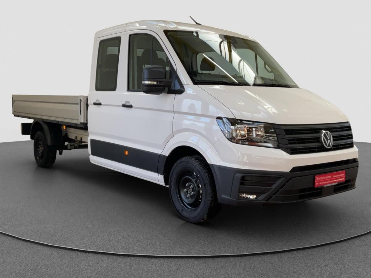 Volkswagen Crafter 35 Pritsche 2.0 TDI DoKA LR *7SI/AHK/STHZ/APP/5J.GAR/PLANE OPT*