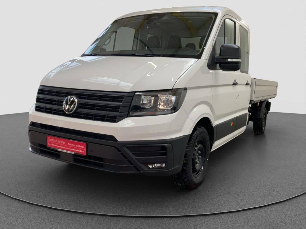 Volkswagen Crafter 35 Pritsche 2.0 TDI DoKA LR *7SI/AHK/STHZ/APP/5J.GAR/PLANE OPT*