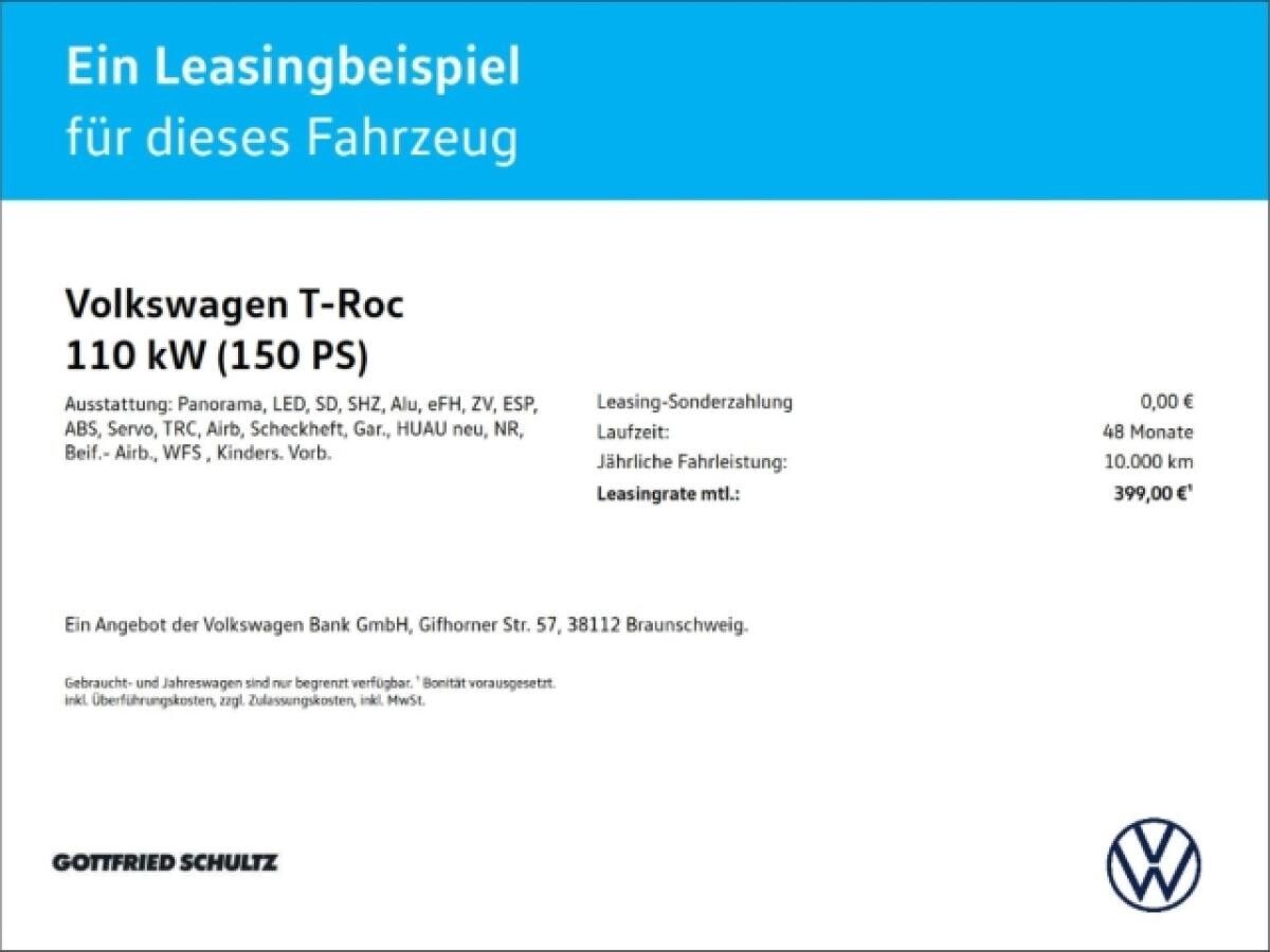 Volkswagen T-Roc R-Line 1.5 eTSI DSG 🔥NEUES MODELL🔥Panoramadach, Black Style uvm. (Velbert)