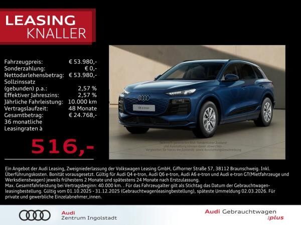 Audi Q6 e-tron TECH LED+ PANO KAM. ACC