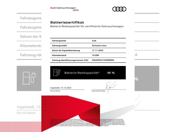 Audi A6 e-tron A6 Avant e-tron S line edition one Tech-pro Pano