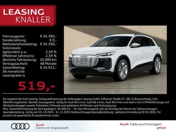 Audi Q6 e-tron S line Tech LED+ ACC Kameras Keyl. 20