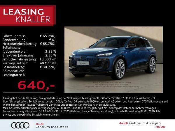 Audi Q6 e-tron S line Tech-pro MATRIX B&O Luft 21