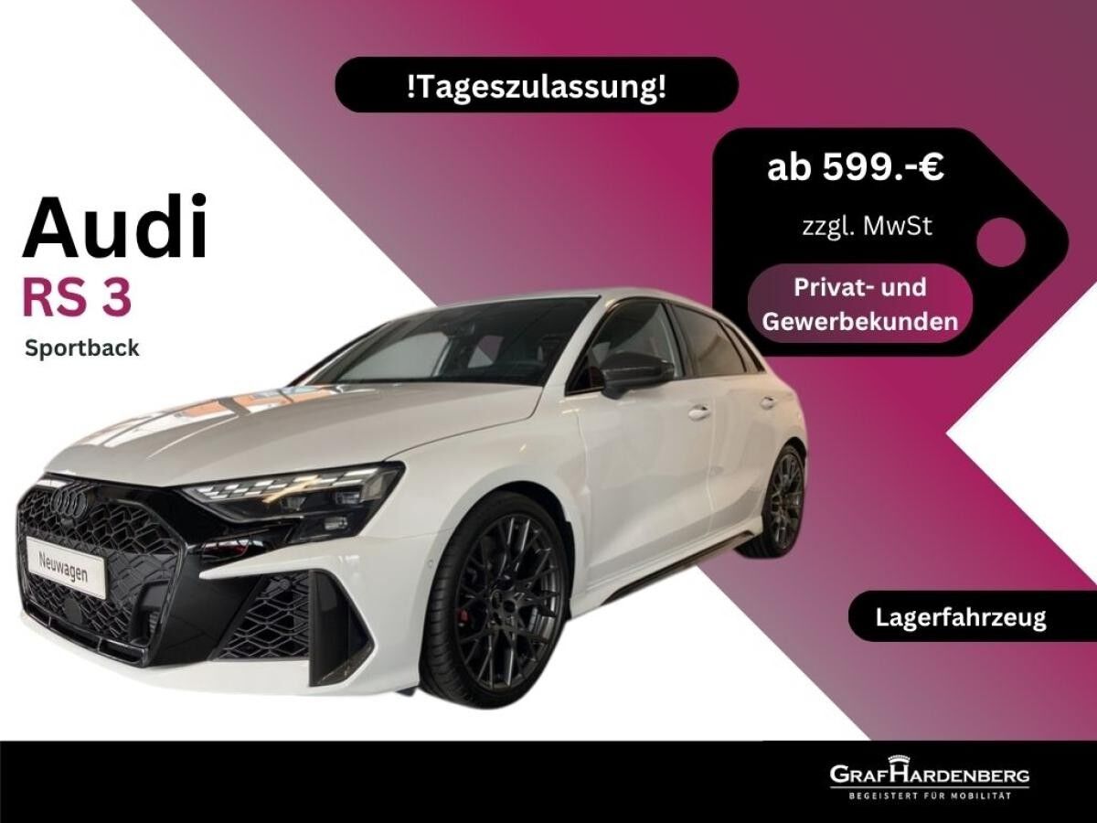 Audi RS3 Sportback *Tageszulassung - sofort verfügbar*