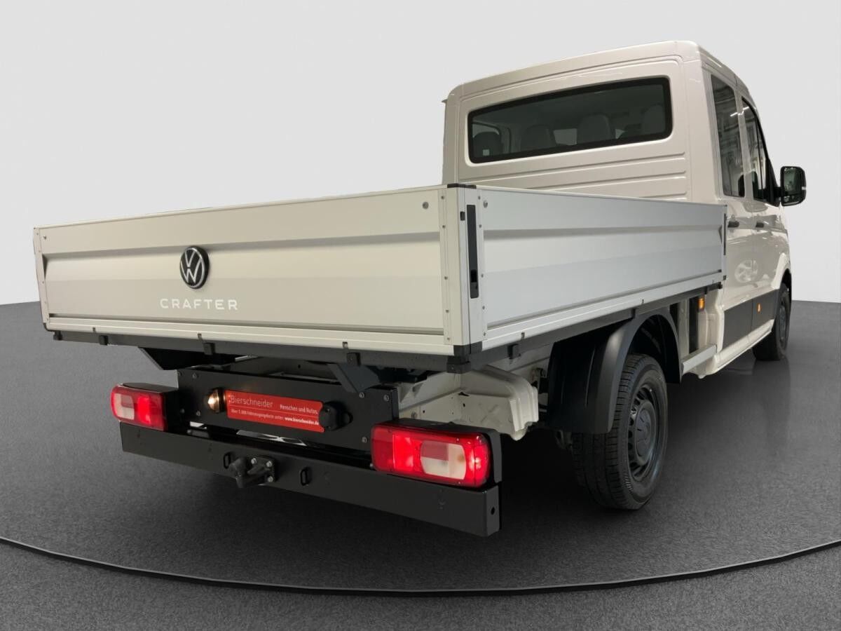 Volkswagen Crafter 35 Pritsche 2.0 TDI DoKA MR RWD 3,5t *7SI/AHK/STHZ/5J.GAR/PLANE OPT*