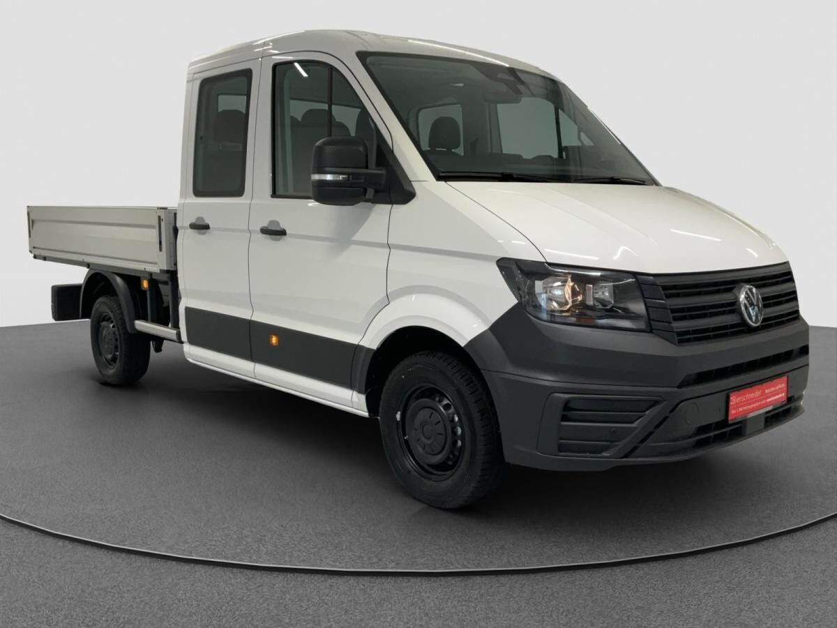 Volkswagen Crafter 35 Pritsche 2.0 TDI DoKA MR RWD 3,5t *7SI/AHK/STHZ/5J.GAR/PLANE OPT*