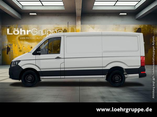 Volkswagen Crafter 35 Kasten Motor: 2,0 l TDI EU6-EA SCR 130 kW Getriebe: 4MOTION 8-Gang-Automatikgetriebe Radstand: 36