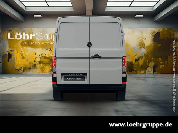 Volkswagen Crafter 35 Kasten Motor: 2,0 l TDI EU6-EA SCR 130 kW Getriebe: 4MOTION 8-Gang-Automatikgetriebe Radstand: 36