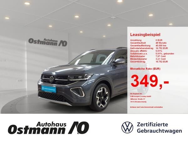 Volkswagen T-Cross 1.5TSI R-Line *2xKlima*LED*AHK*ACC*