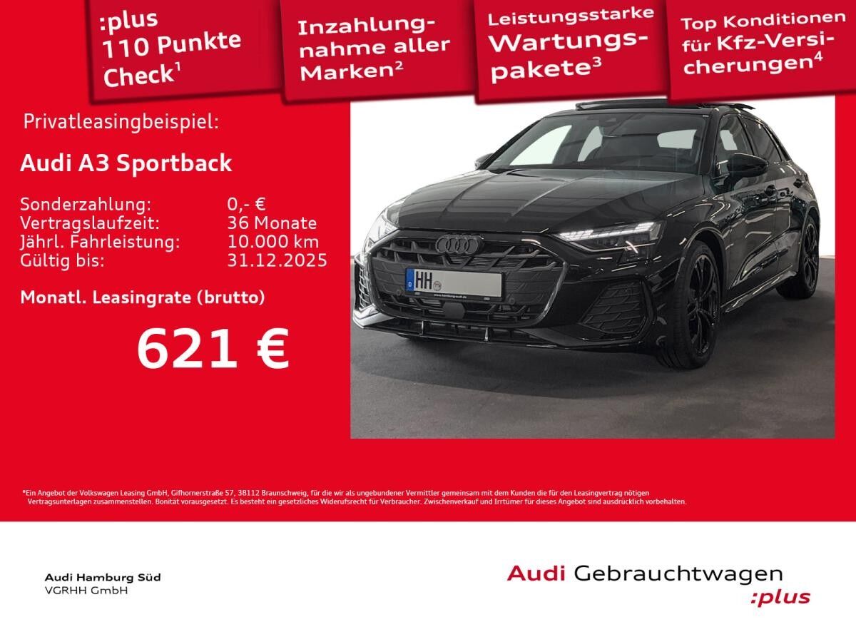 Audi A3 Sportback 35 TFSI 2xS LINE/MATRIX/PANO/SONOS