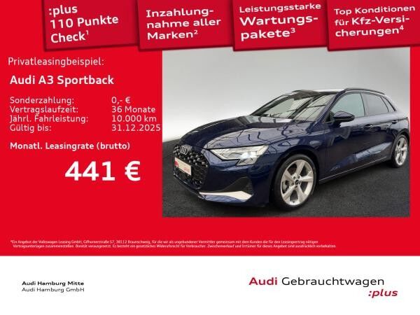 Audi A3 Sportback 35 TFSI advanced S tronic LED Virtual