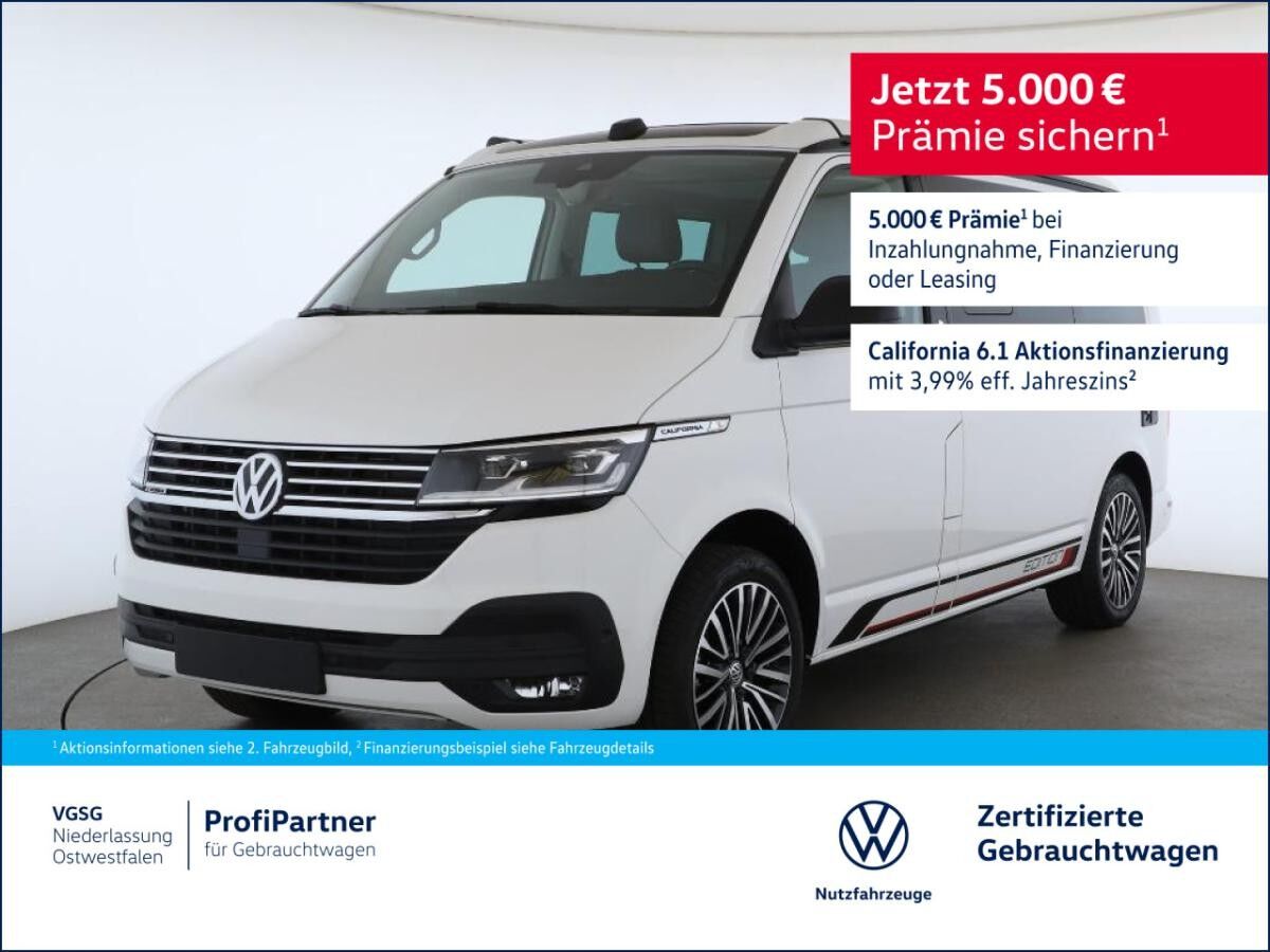Volkswagen T6.1 California Ocean Edition 4Motion AHK Navi LED