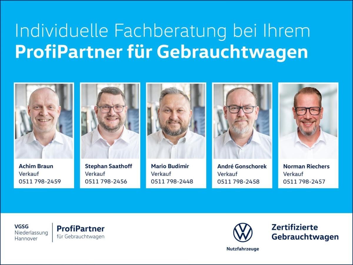 Volkswagen Caddy abnehmb.AHK Navi LaneAssist