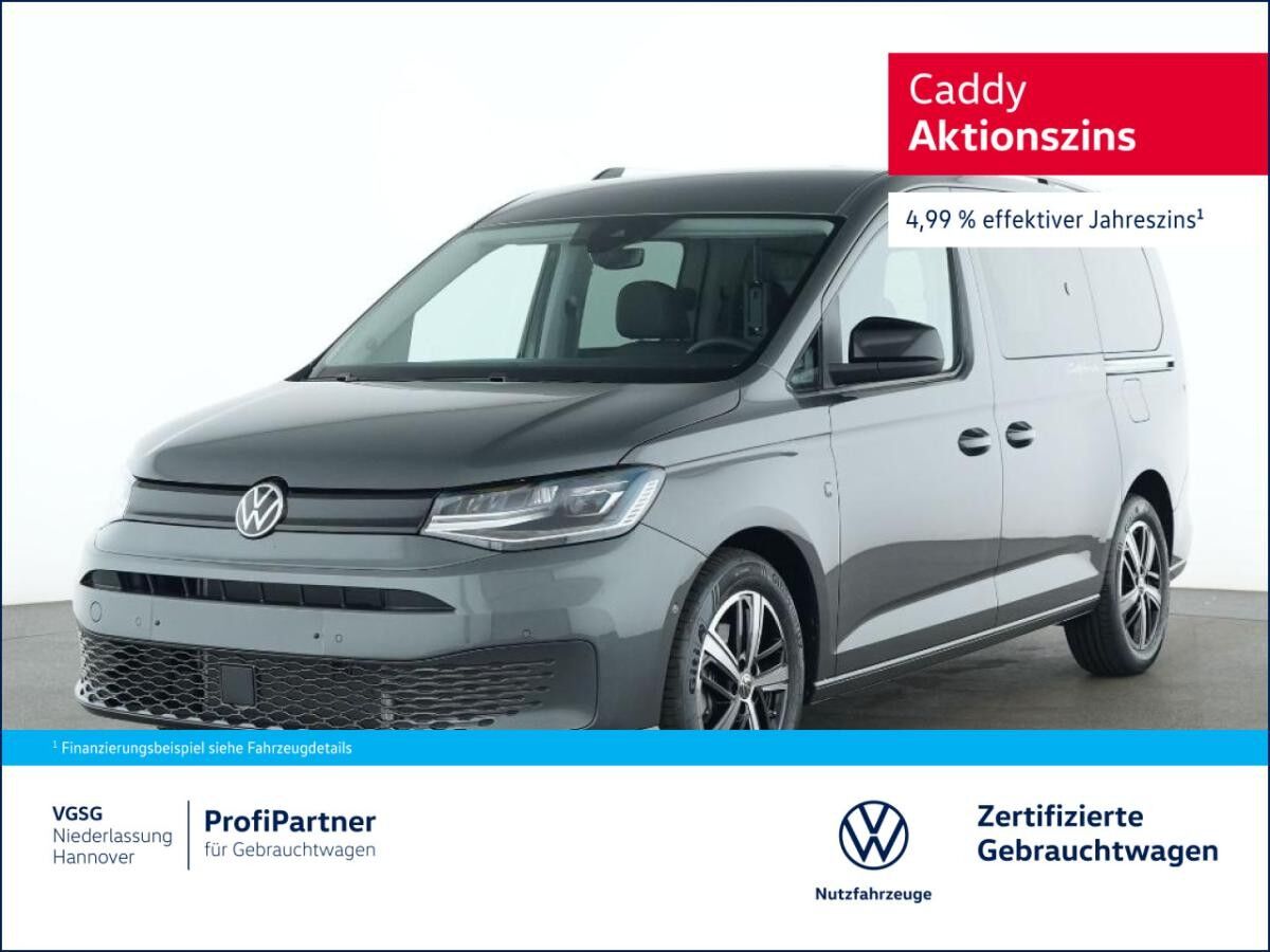 Volkswagen Caddy Maxi California Navi LED Küche Bett