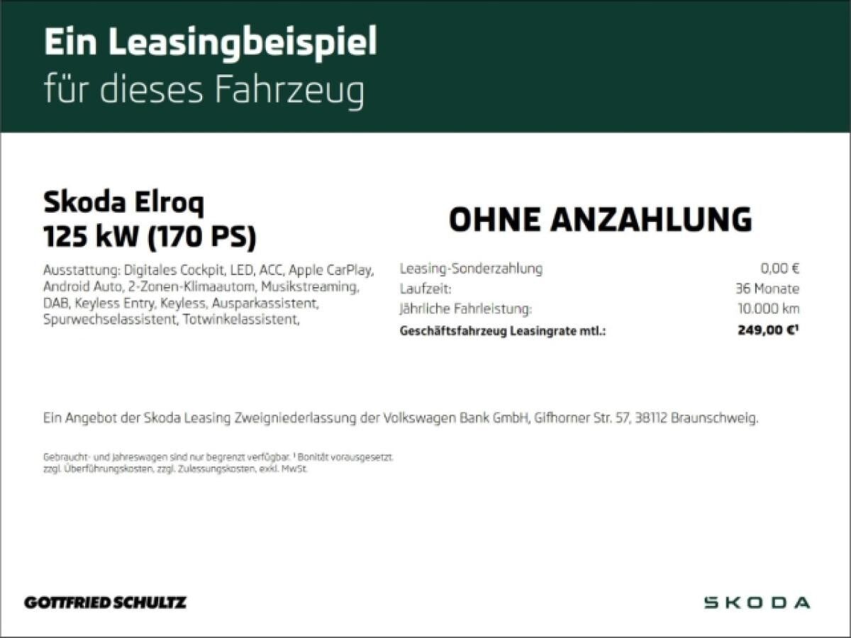 Skoda Elroq 50 Tour | Elektro 55 kWh (Solingen)