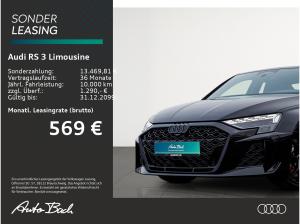 Audi RS3 RS 3 Limousine RS-Abgas 280km/H SONOS NAVI Adapt. Fahrwerk Matrix