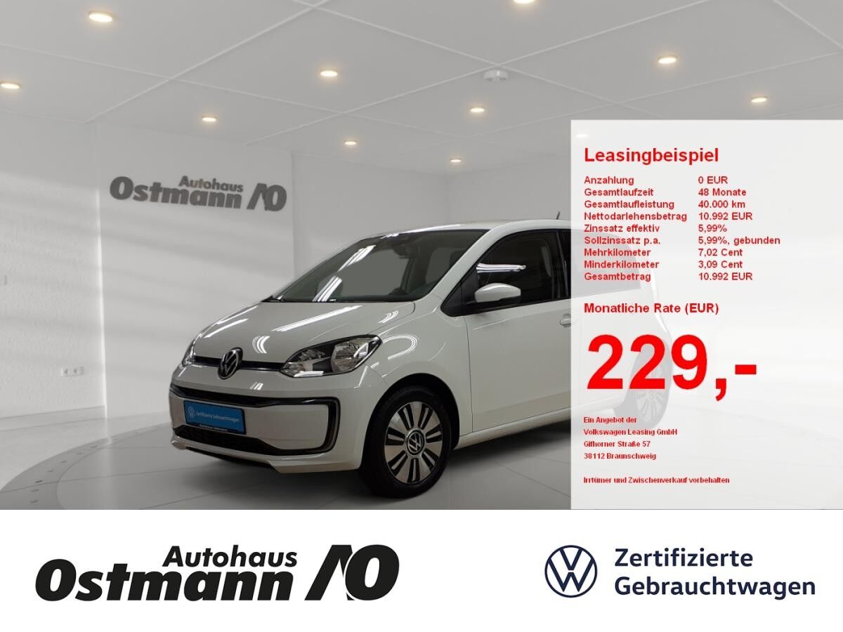 Volkswagen up! e- *Komfort-Pk*Kamera*Connect*LM-Felgen*
