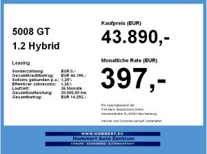 Peugeot 5008 GT 1.2 Hybrid 145 *Pixel-LED*ACC*Allwetter*