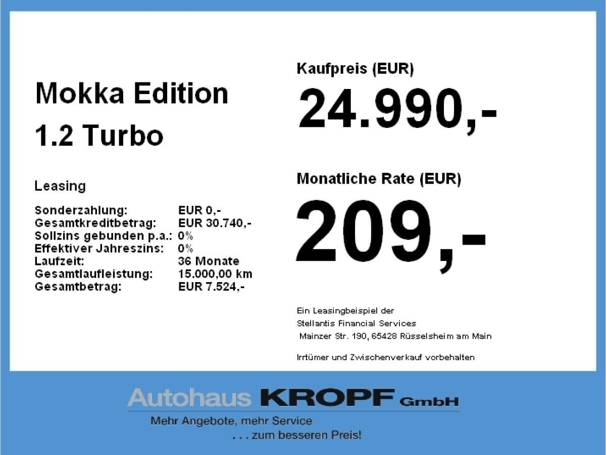 Opel Mokka Edition 1.2 Turbo