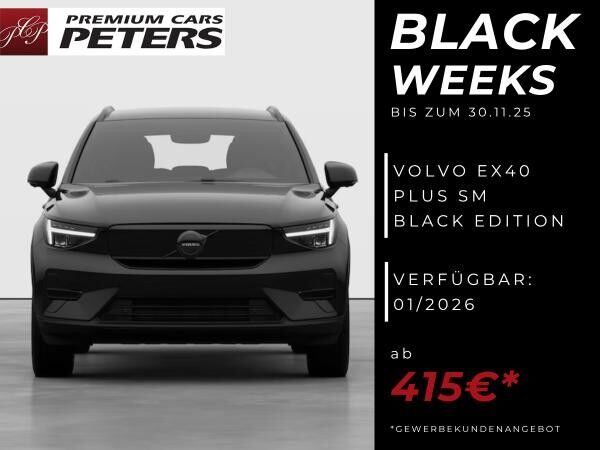 Volvo EX40 Single Motor Plus Black Edition| Gewerbeleasing | 0,25%DW-STEUER