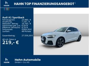 Audi A1 Sportback 25TFSI advanced LED Sitzh APP