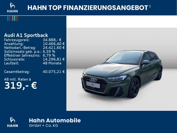 Audi A1 Sportback 40 TFSI S-trc S-line Navi SONOS CAM