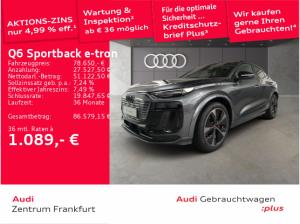 Audi e-tron Q6 Sportbackquattro MatrixLED Luft AHK ACC B&O