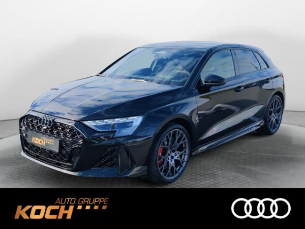 Audi RS3 RS 3 Sportback RS-Exterieurpaket, 280 km/h, RS-Schalensitze, Panoramad., Assistenz-Paket, Sport-Abga