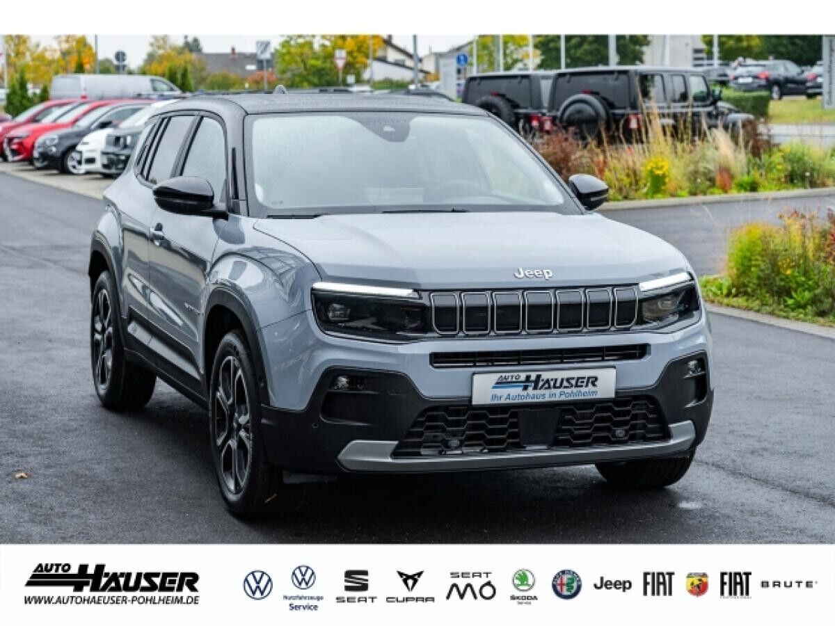 Jeep Avenger Elektro BEV MY25 Summit WÄRMEPUMPE PANO EL. HECKKL. NAVI