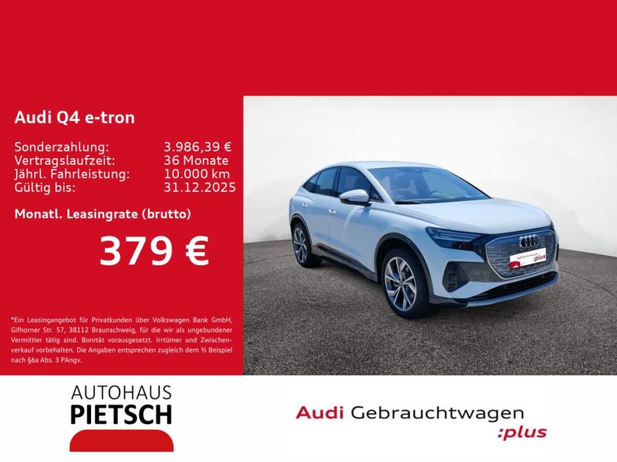 Audi Q4 e-tron Sportback 45 quattro advanced Matrix