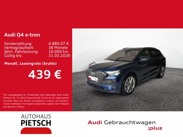 Audi Q4 e-tron 45 77 kWh Kamera AHK Sportsitze