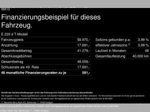 Mercedes-Benz E 220 d T AMG DigitalLight Panorama 360°-K. AHK