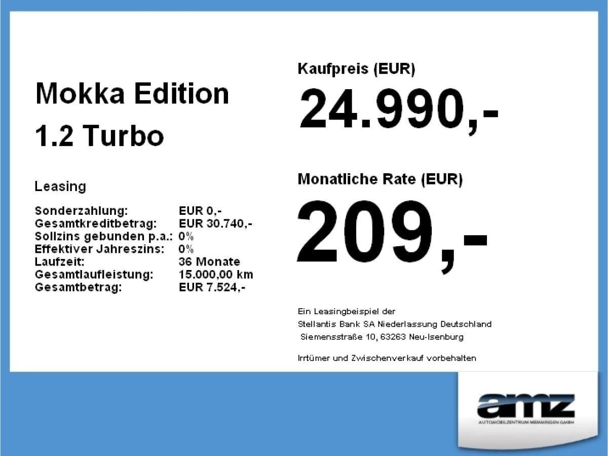 Opel Mokka Edition 1.2 Turbo