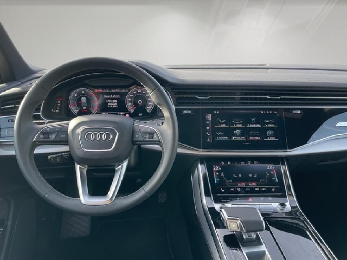 Audi Q7 S line 45 TDI quattro, 21 Zoll, AHK, Optikpaket Schwarz, Matrix, Head-Up, 8-Fach bereift
