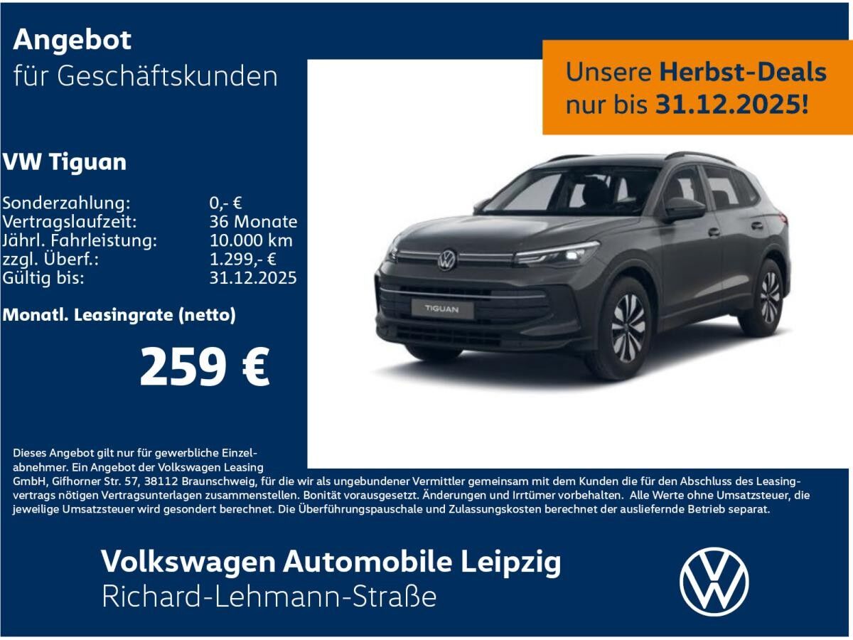 Volkswagen Tiguan Life 1.5 l eTSI DSG*GJR Volkswagen Tiguan Life 1.5 l eTSI DSG*GJR