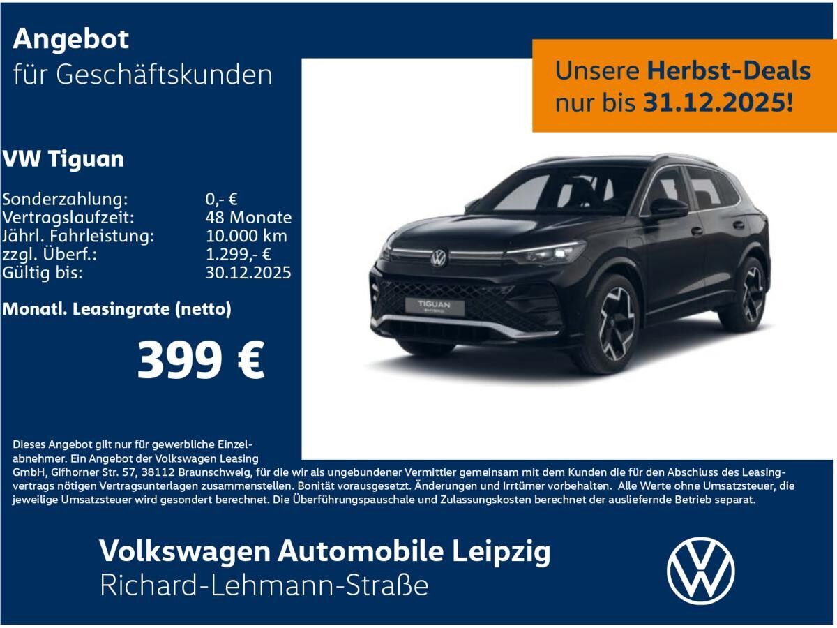 Volkswagen Tiguan R-Line 1.5 l eHybrid / NAVI