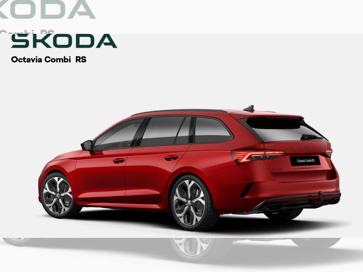 Skoda Octavia Combi 2.0 TSI RS *GEWERBE*SOFORT* l DSG l AHK l DCC + HUD l PANO l MATRIX l CANTON l