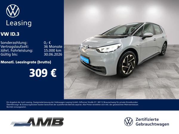 Volkswagen ID.3 Pure LED/ACC/Navi/Sitzhzg/Alu18/Lederlenkrad