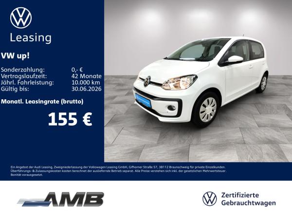 Volkswagen up! 1.0 Navi/Sitzhzg/Climatronic/4Türen