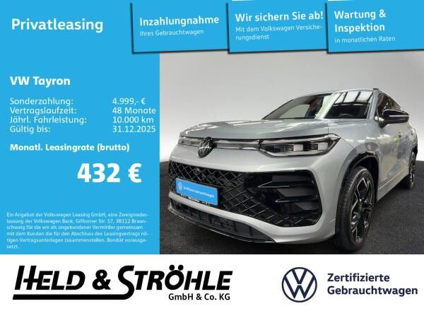 Volkswagen Tayron R-LINE BLACK 2.0 TDI DSG 4M AHK HuD DCC Volkswagen Tayron R-LINE BLACK 2.0 TDI DSG 4M AHK HuD DCC